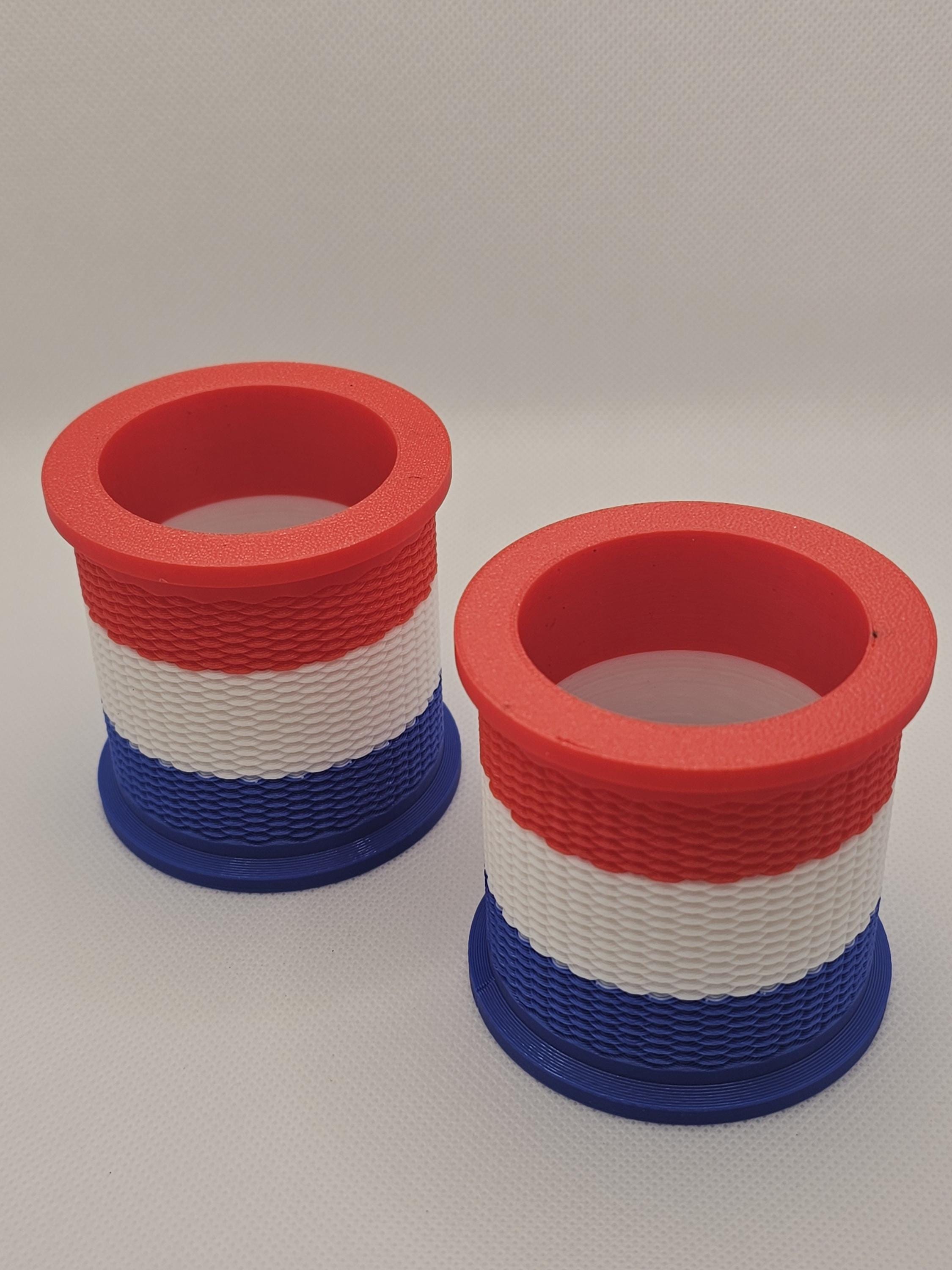 3D Printed Barbell Resistance Band Sleeves – Fits Bands Up to 2.25" Wide, Sold as Pair