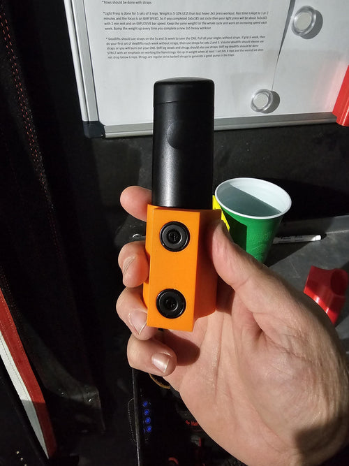 3D Printed Magnetic TV Remote Holder – Mounts to Steel Rack, Toolbox or Cabinet | PLA