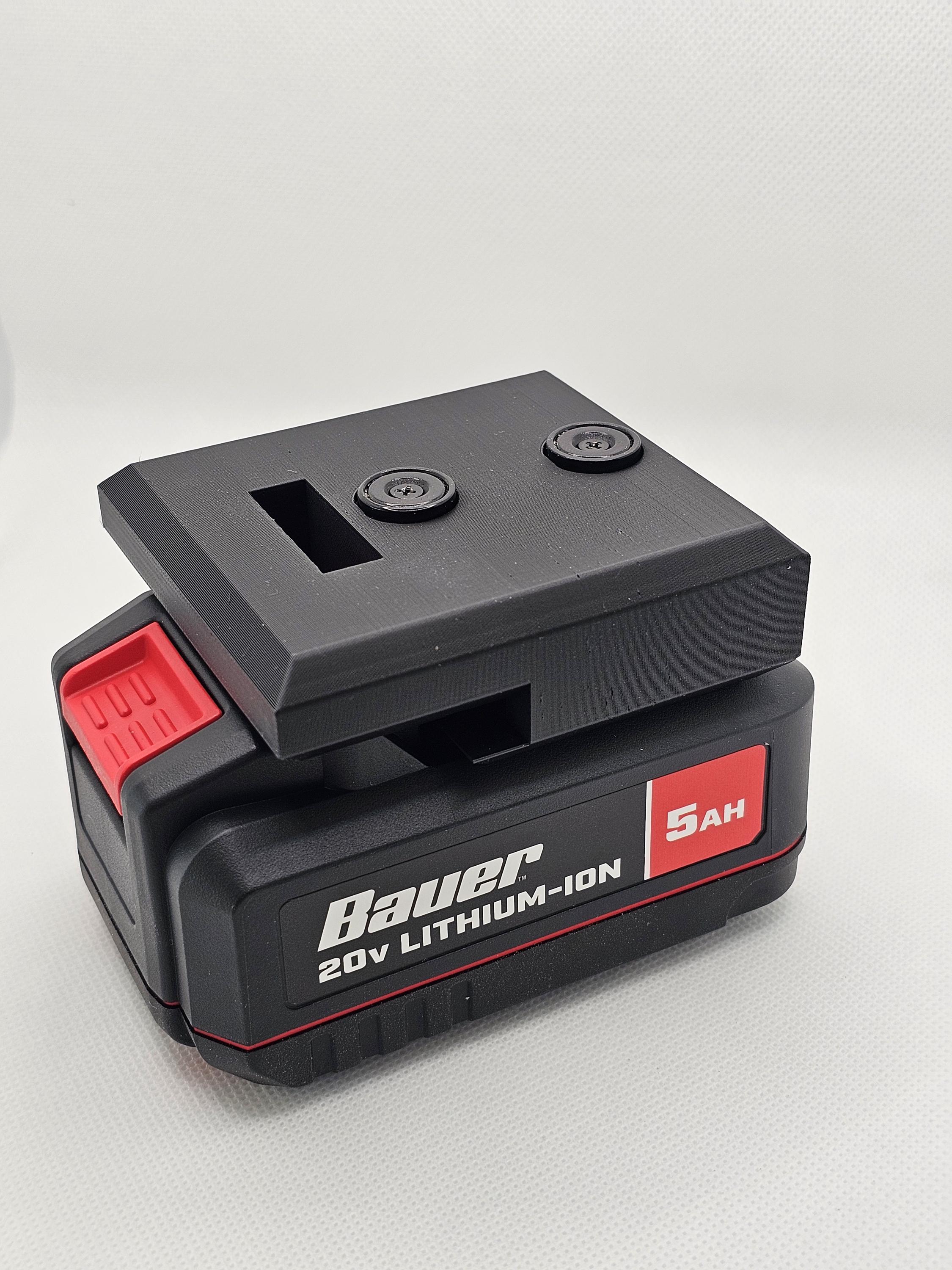 Bauer 20v Magnetic Battery Mount
