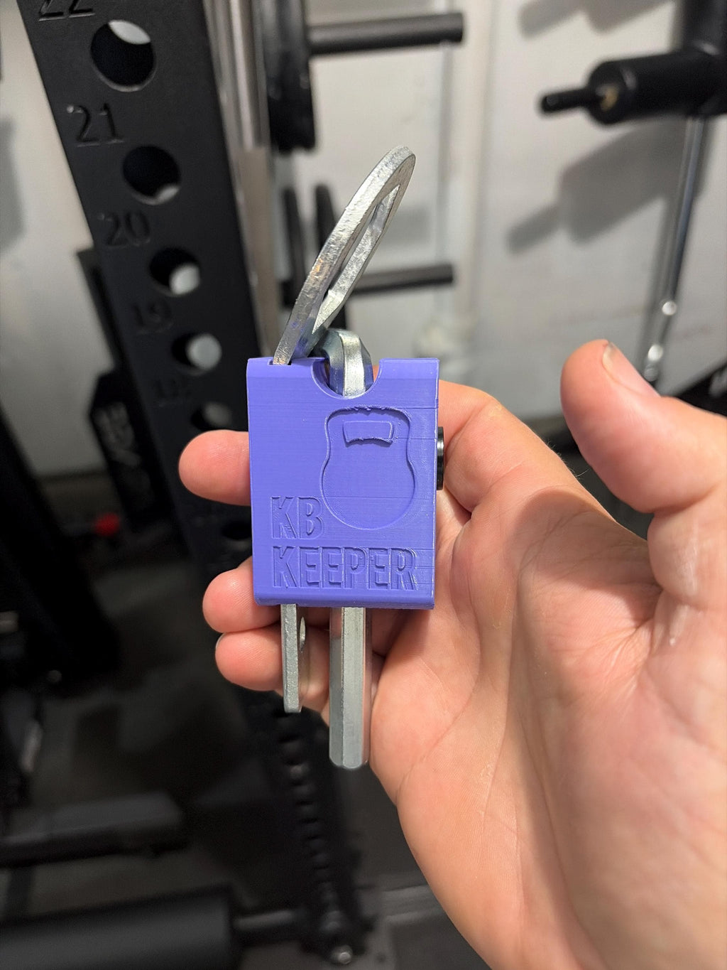 Adjustable Kettlebell Tool "Keeper"