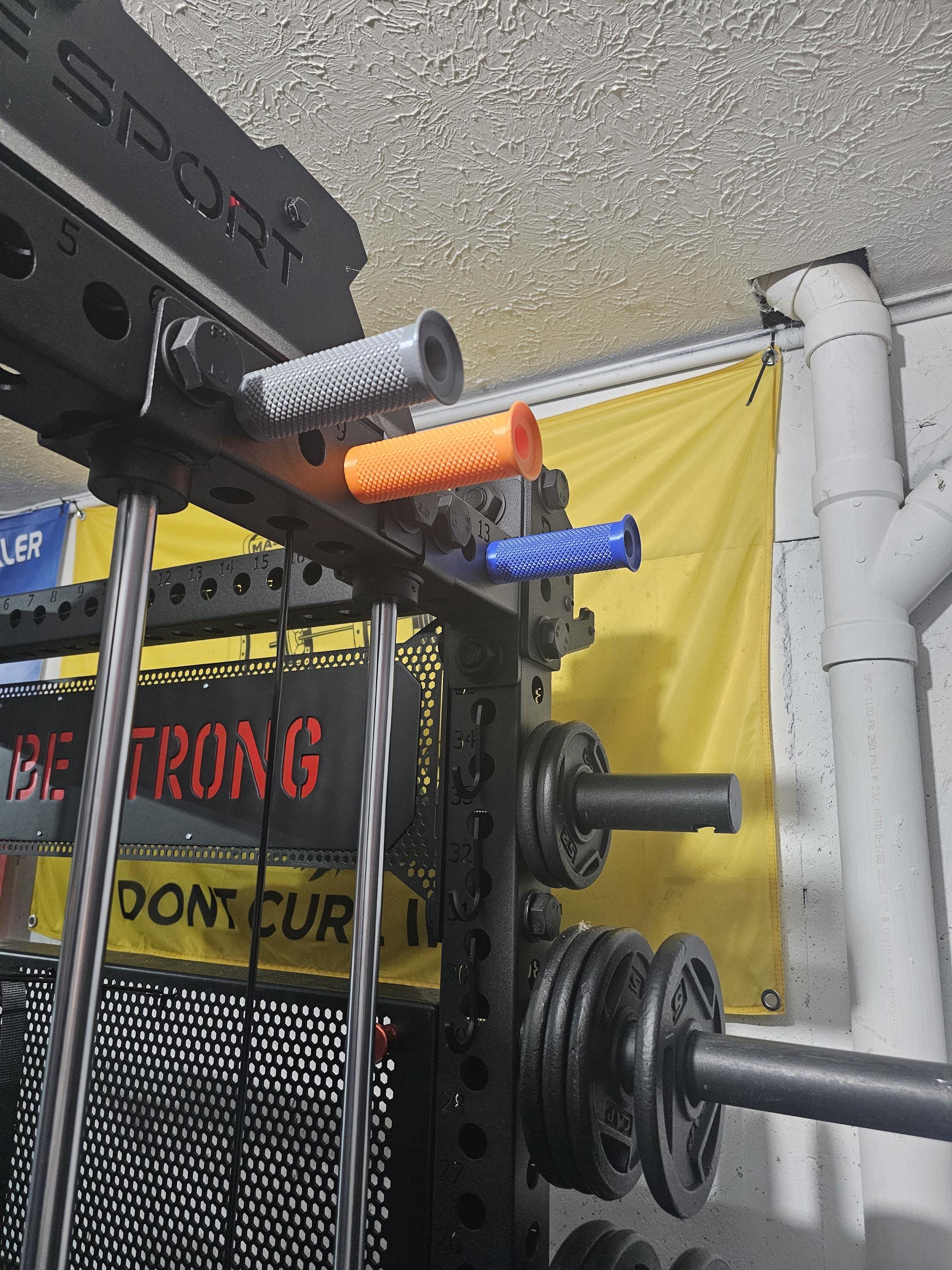 3D Printed Resistance Band Peg for Power Racks with 1" Holes