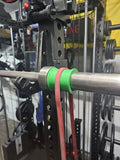3D Printed Barbell Resistance Band Sleeves – Fits Bands Up to 2.25" Wide, Sold as Pair